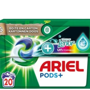 ARIEL 20 Pods + Lenor Unstoppable