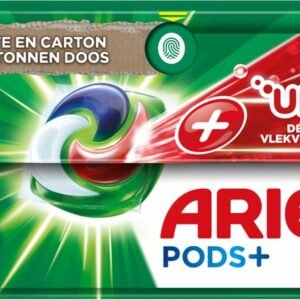 ARIEL Lessive en capsules 28 Pods+ 4en1 Ultra détachant