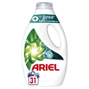 ARIEL Lessive liquide 1,39L + Lenor Unstoppables