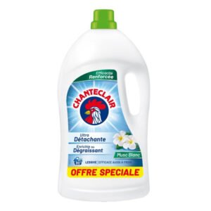 CHANTECLAIR Lessive liquide 3,6L, Musc blanc