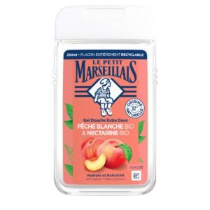 LE PETIT MARSEILLAIS Gel douche 250ml Pêche & Nectarine Bio