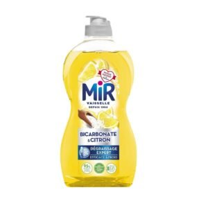 MIR Liquide vaisselle 450ml, Bicarbonate de soude & Citron