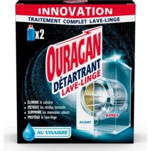 OURAGAN Détartrants Lave-linge 2x250ml