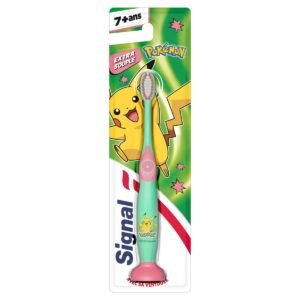 SIGNAL Brosse à dents 7 ans et +, Pokémon, extra souple