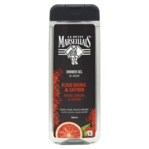 LE PETIT MARSEILLAIS Gel douche Homme 380ml Orange sanguine & Safran